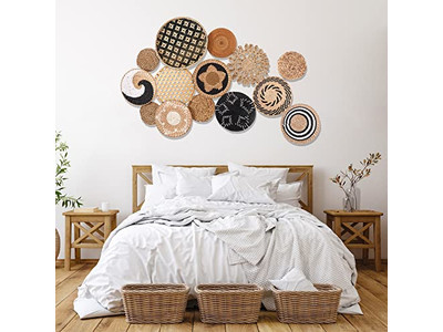 Décor bohème pour chambre motif africain mur bohème rangement cuisine