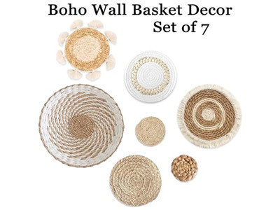 Produits de Décoration de Chambre Tissés à la Main