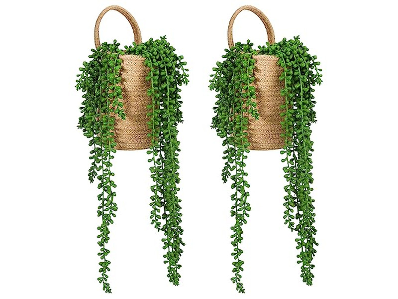 Décor Mural en Rotin Fait Main Accessoires de Décoration Maison et Vie